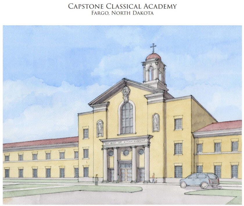 Capstone Classical Academy begins construction of main campus InForum